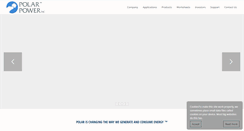 Desktop Screenshot of polarpower.com
